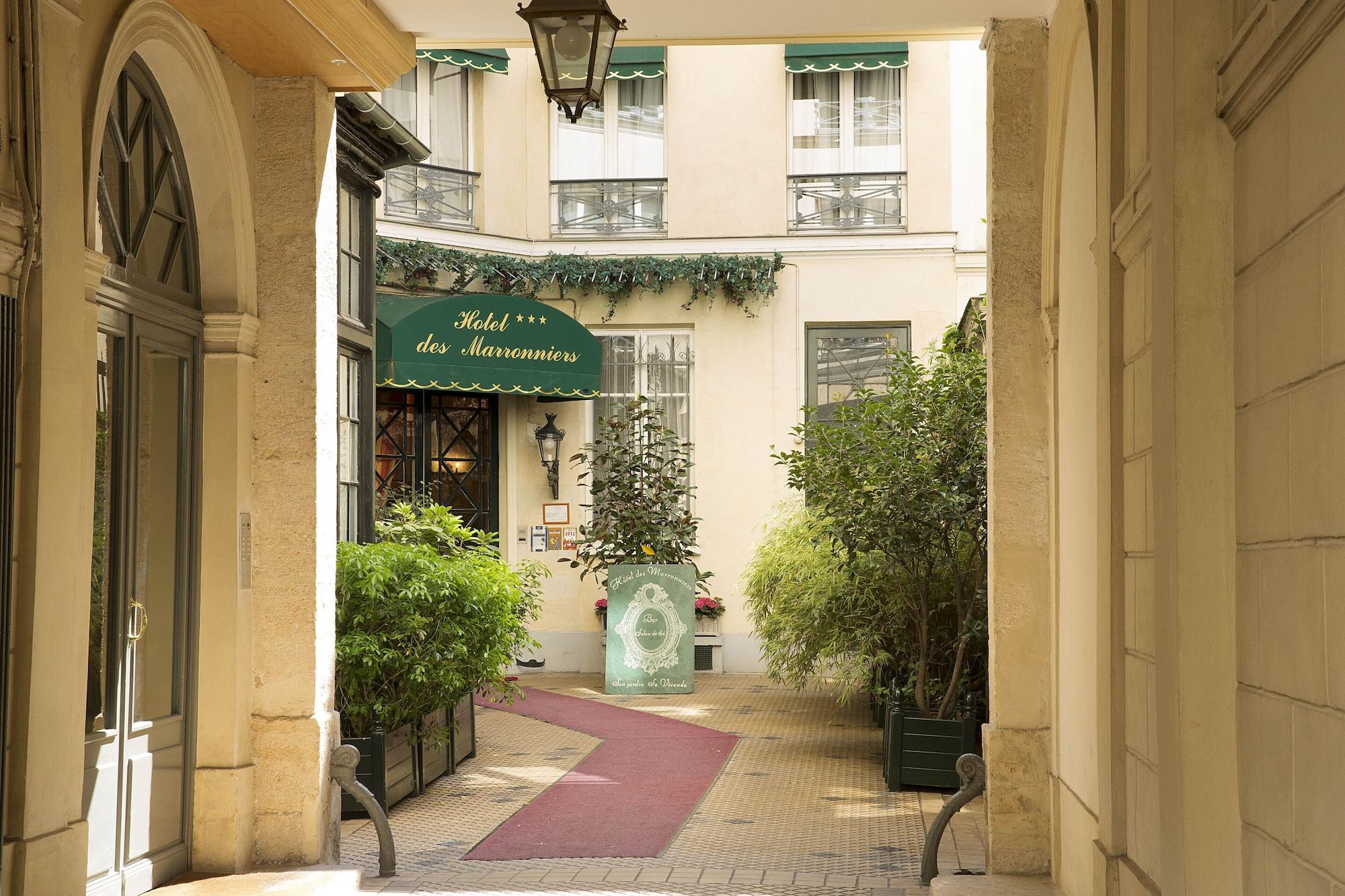 Hotel Des Marronniers Paris Exterior photo